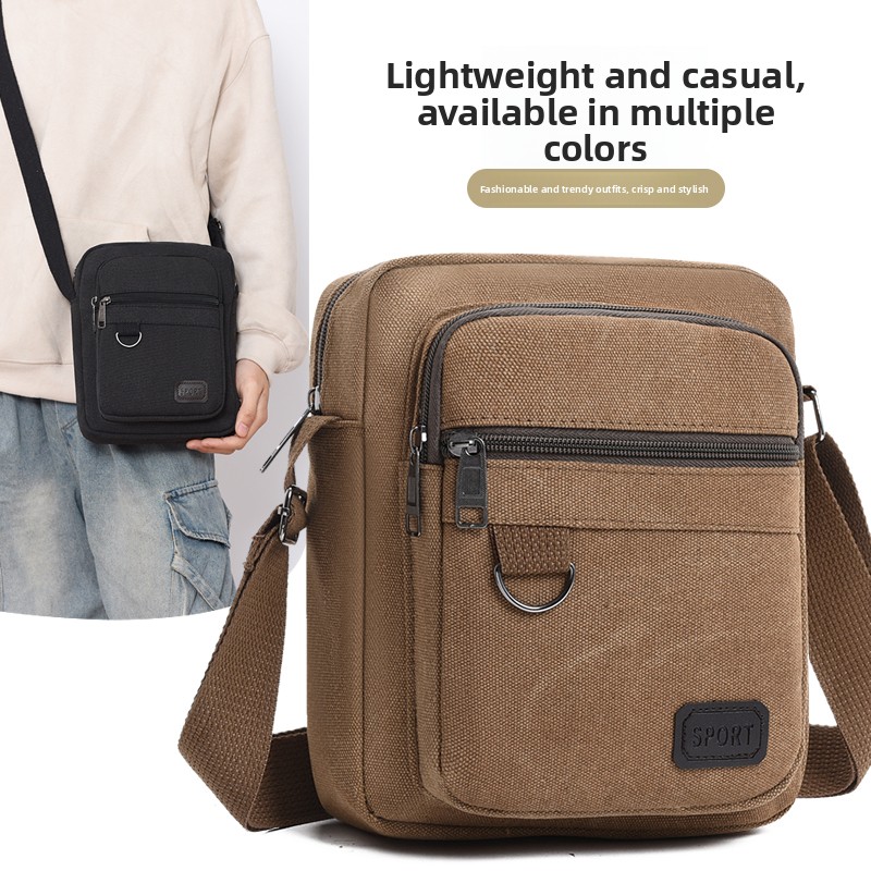 Tablet Shoulder Bag - 2024 New Men's Multi-PurposeBackpackLarge Capacity Anti-Theft