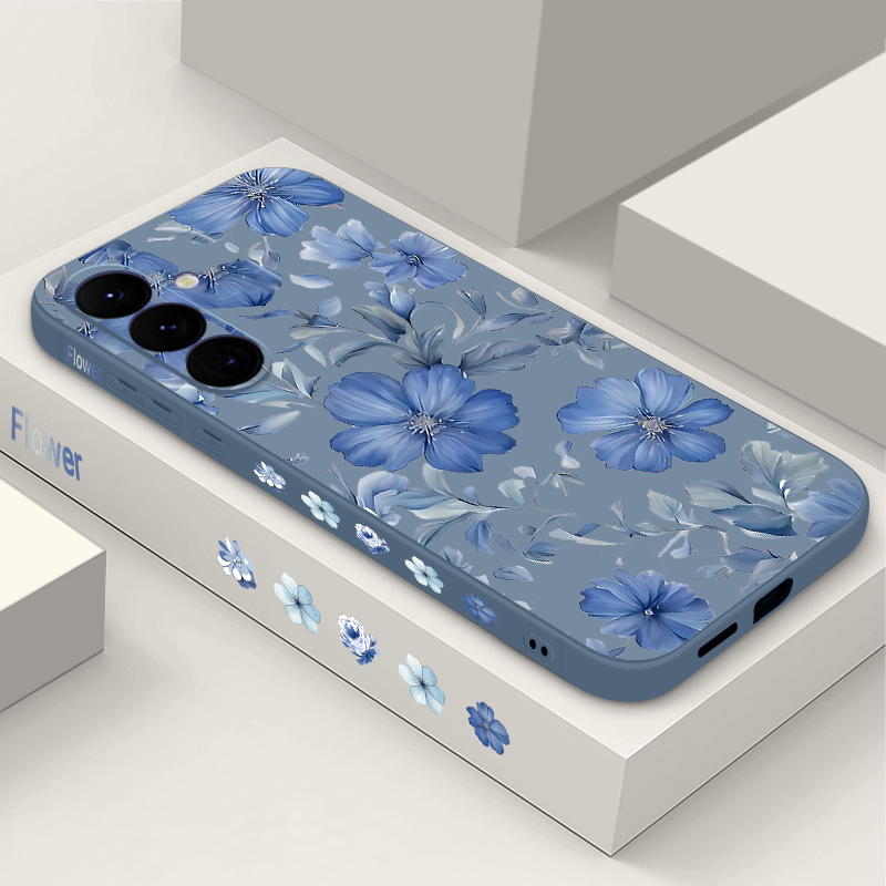 Samsung Galaxy A55 - Flowers Plant Pattern Phone Case For