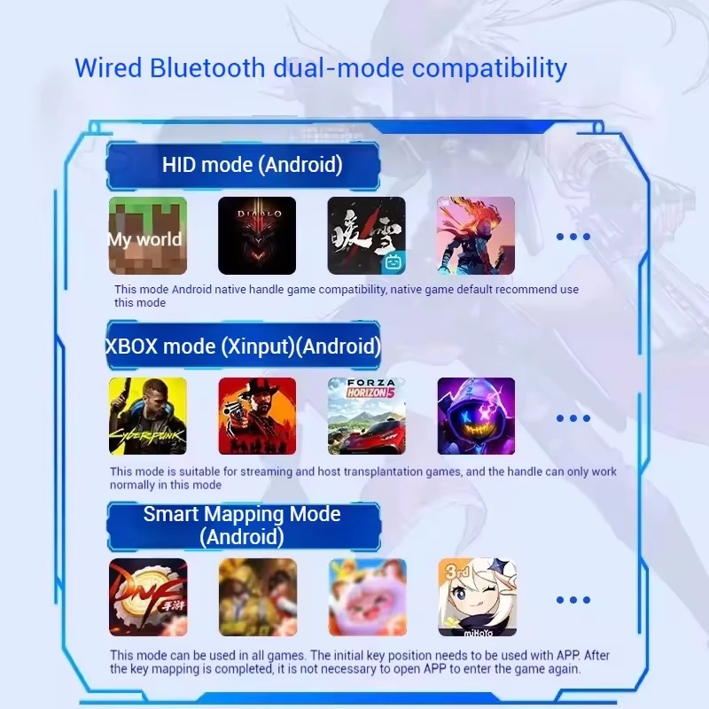 Gamepad Gaming Control For Mob - Android Tablet Gaming Accessories 评论和价格