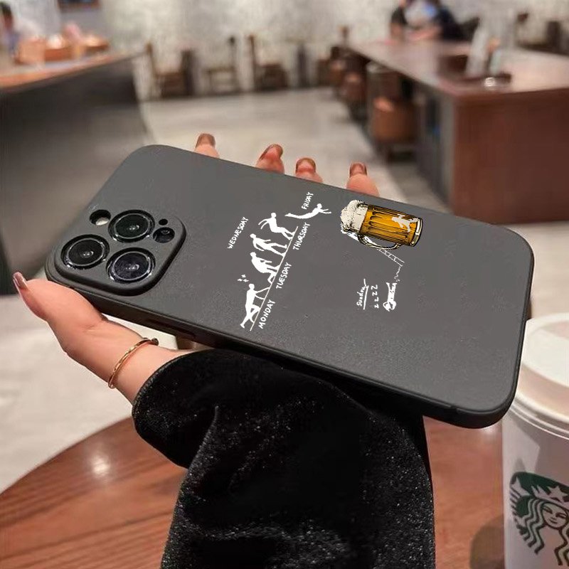 Creative Beer-Themed Phone Cas - Samsung Galaxy A55 评论和价格
