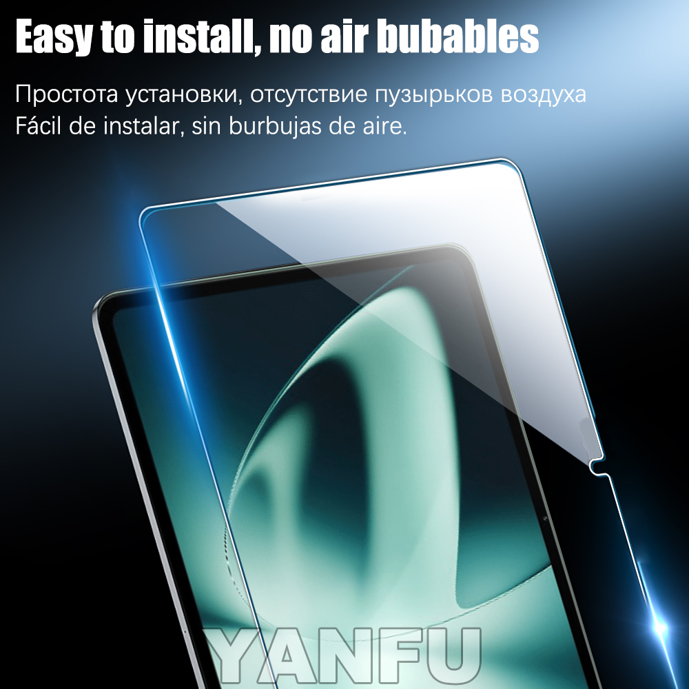 2Pcs 9H Tempered Glass For One - Oneplus Tablet Accessories 评论和价格