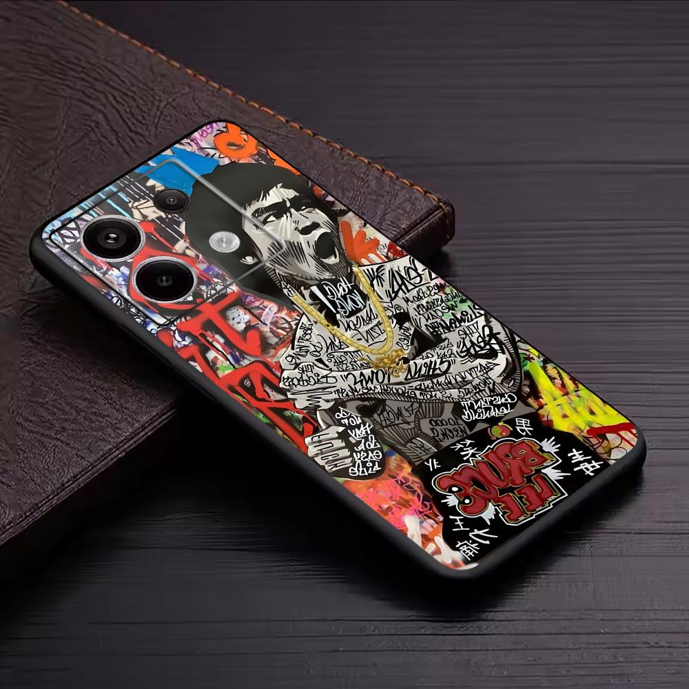 Banksy Graffiti Art  Phone Cas - Xiaomi Redmi Note 13 评论和价格