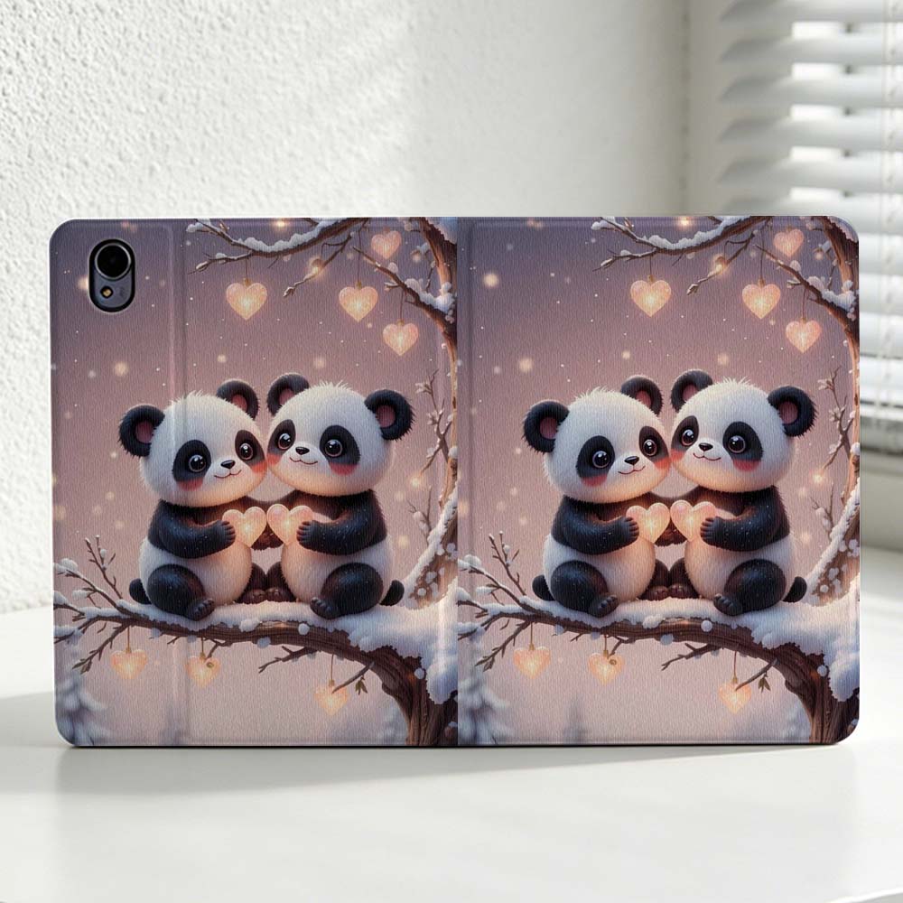 Cute Panda Pattern For Huawei  - Honor Tablet X9 Accessories 评论和价格