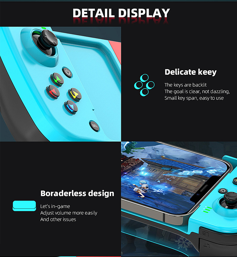 D3 Wireless Bluetooth Stretcha - Android Tablet Gaming Accessories 评论和价格