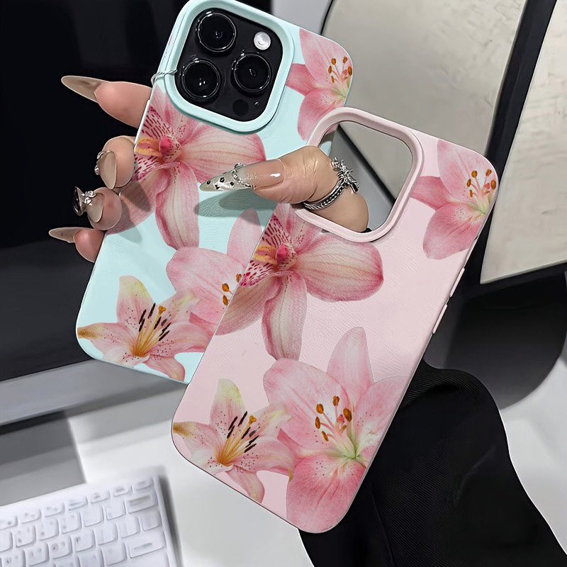 Pink Lily Lychee Texture Phone - Samsung Galaxy A55 评论和价格