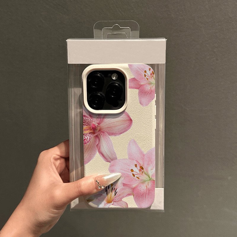 Pink Lily Lychee Texture Phone - Samsung Galaxy A55 评论和价格