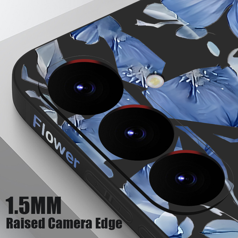 Flowers Plant Pattern Phone Ca - Samsung Galaxy A55 评论和价格