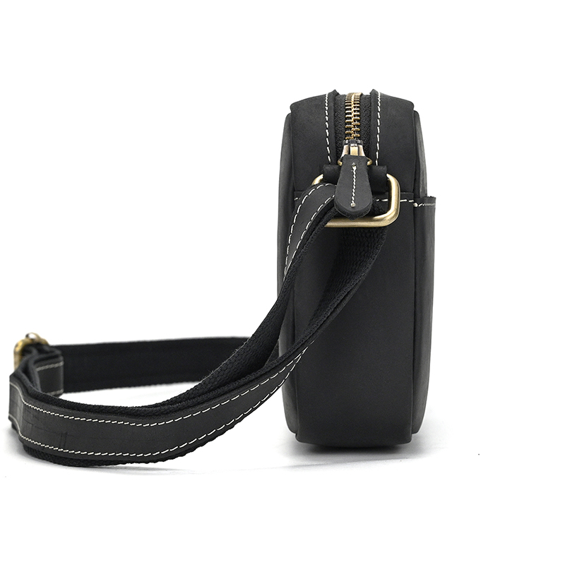 Crazy Horse leather men's cros - Tablet Shoulder Bag 评论和价格